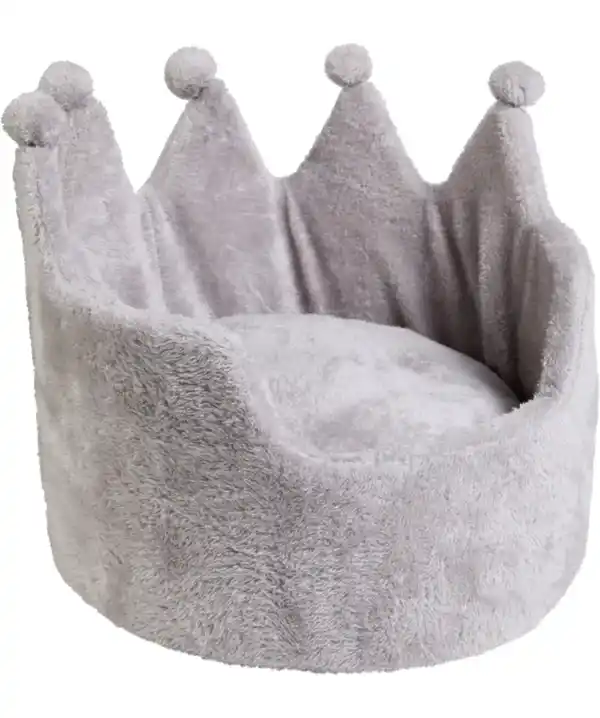 Bild 1 von Heimtierbett Krone, hellgrau