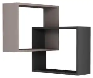 Eckregal RING Beige ca. 60x68x20 cm, Beige