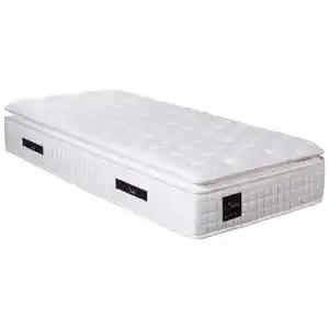 Livetastic Taschenfederkernmatratze Soho Pillow Top, Weiß, Textil, H3, Füllung: Polyester, 120x210 cm, Oeko-Tex® Standard 100, Ober- und Unterseite versteppt, Tragegriffe, atmungsaktiv, schadstoff