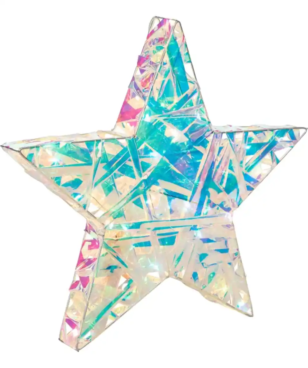 Bild 1 von LED-Stern Weihnachten, silber