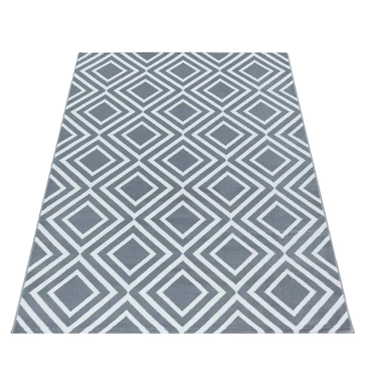 Bild 1 von Webteppich Costa Grau ca. 200x290cm, Grau