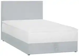 Boxbett Boxy in Cord Grau ca. 100x200cm, Grau