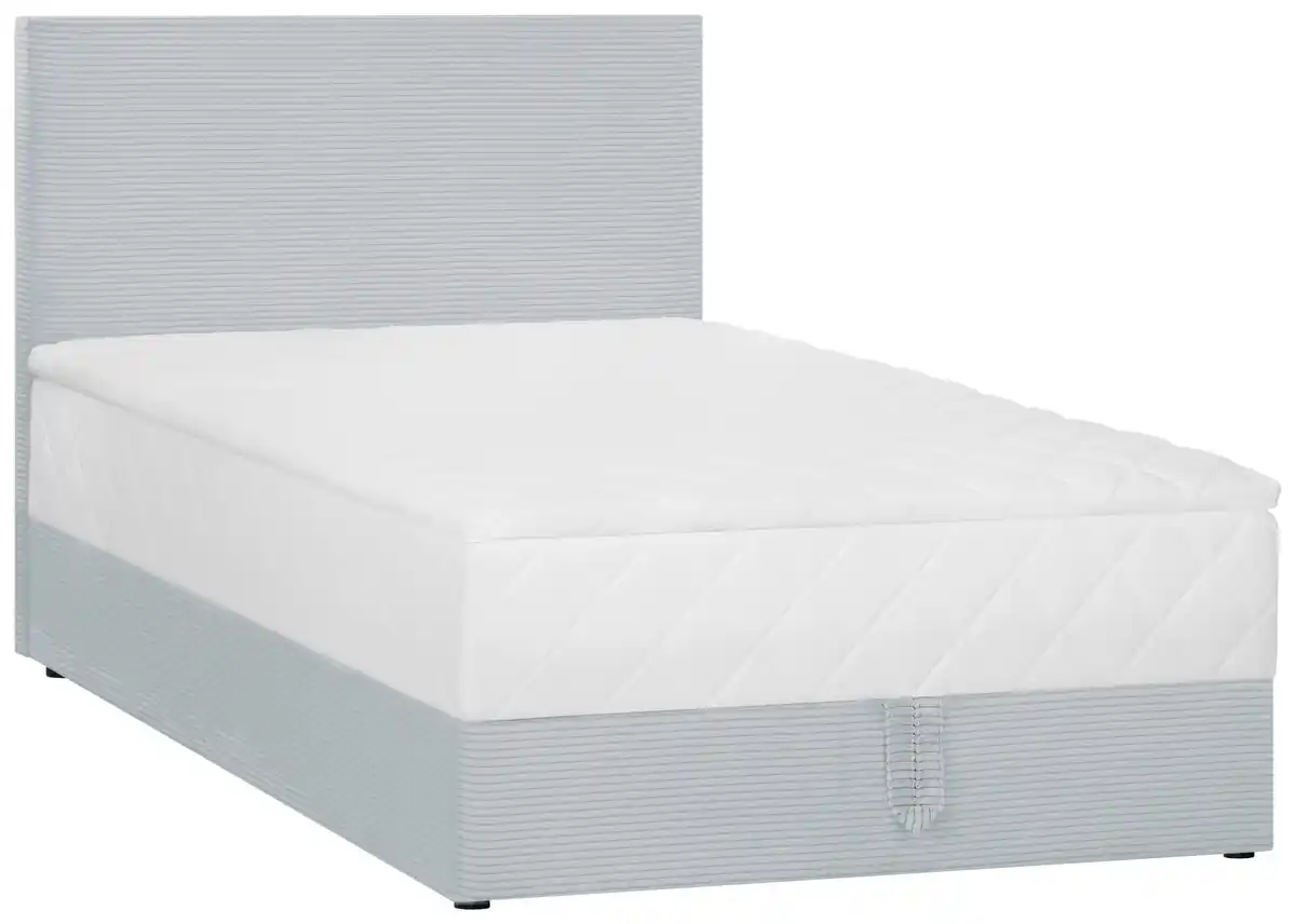 Bild 1 von Boxbett Boxy in Cord Grau ca. 100x200cm, Grau