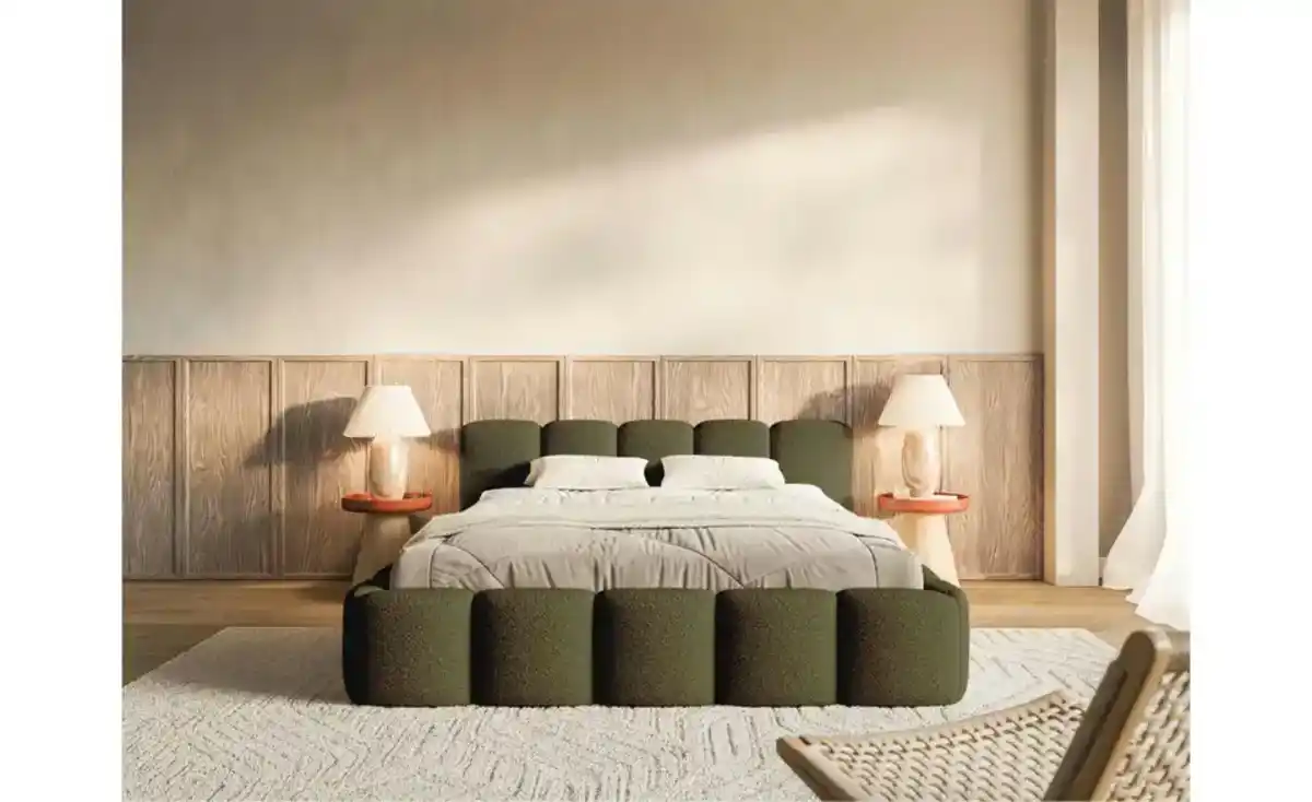 Bild 3 von Selsey Polsterbett in Bouclé Cloudy Low