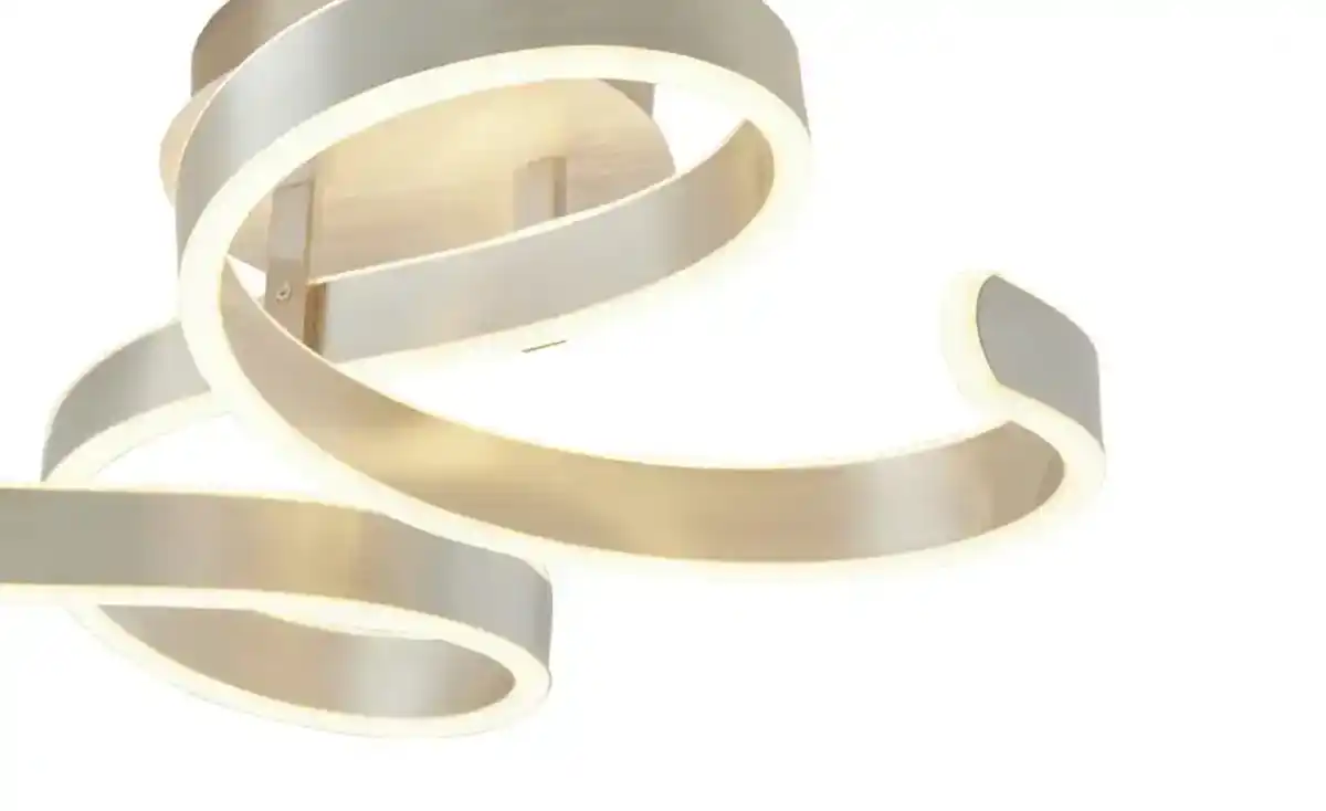 Bild 2 von Trio LED-Deckenleuchte, 1-flammig, alufarben, geschwungen