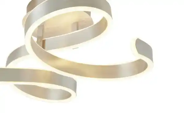 Bild 2 von Trio LED-Deckenleuchte, 1-flammig, alufarben, geschwungen