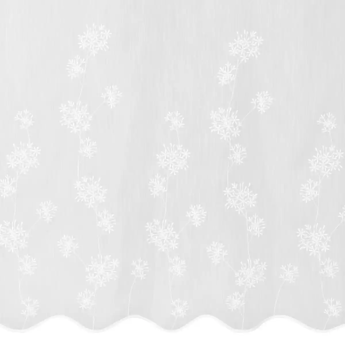 Bild 1 von Esposa Fertigstore Beatrice, Weiß, Textil, 450x175 cm, Oeko-Tex® Standard 100, Wohntextilien, Gardinen & Vorhänge, Fertiggardinen, Fertigstores