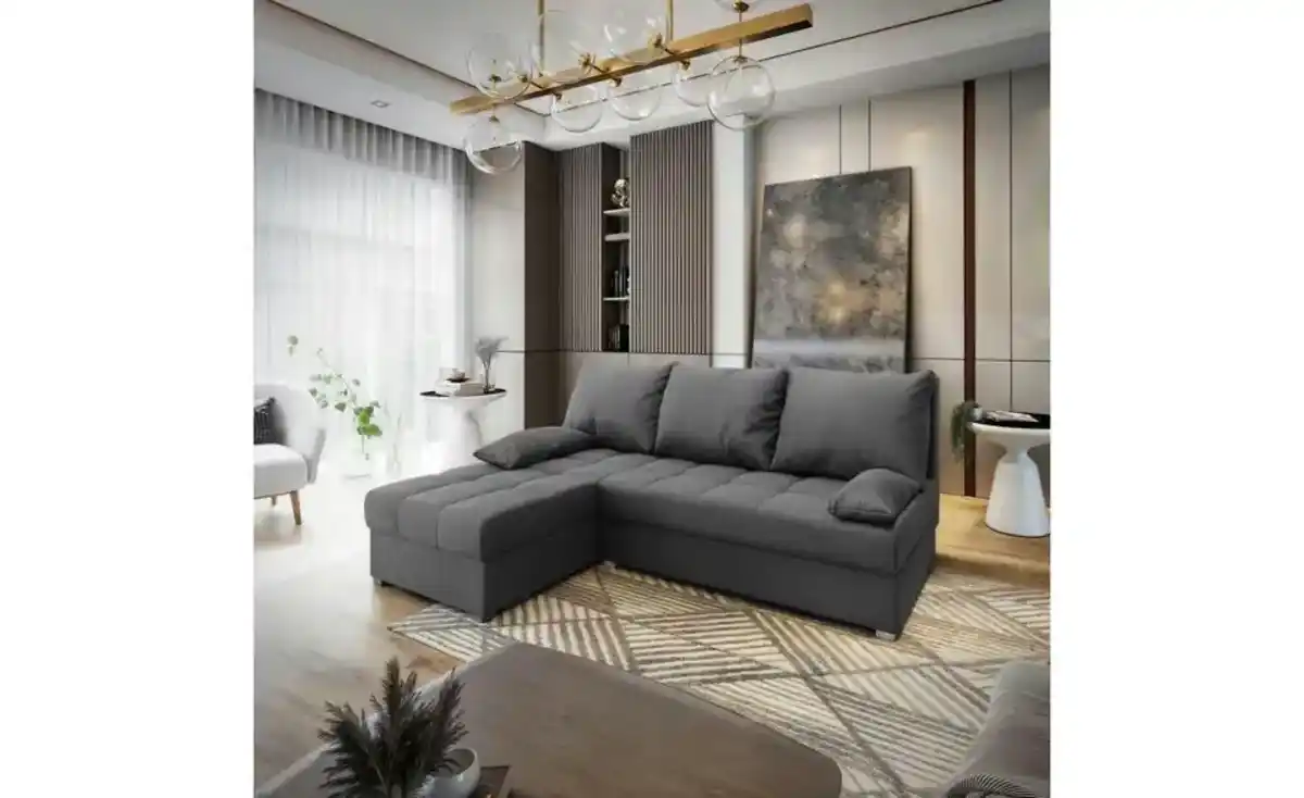 Bild 1 von MASSENO Ecksofa mit Schlaffunktion Rita