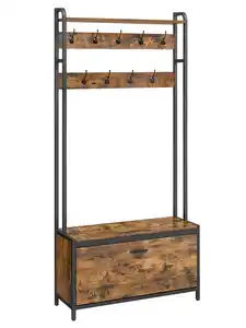 GARDEROBE HSR405B01, Braun, Schwarz