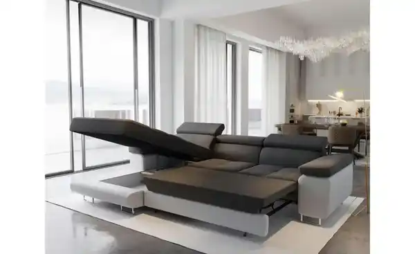 Bild 2 von MASSENO Ecksofa mit Schlaffunktion Elma