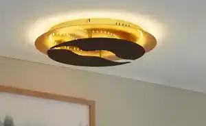 Paul Neuhaus LED-Deckenleuchte, rostfarben