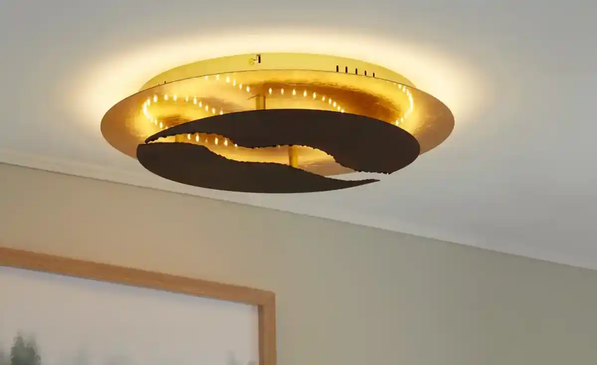 Bild 1 von Paul Neuhaus LED-Deckenleuchte, rostfarben