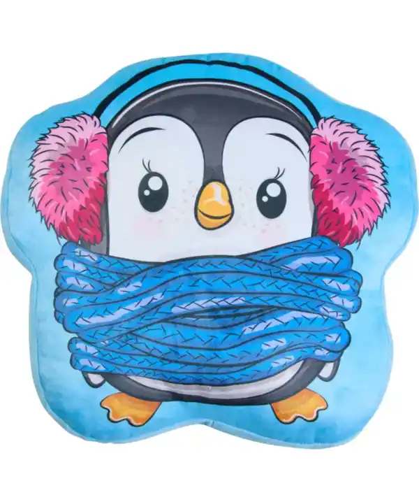 Bild 1 von Formkissen Weihnachten, blau bedruckt