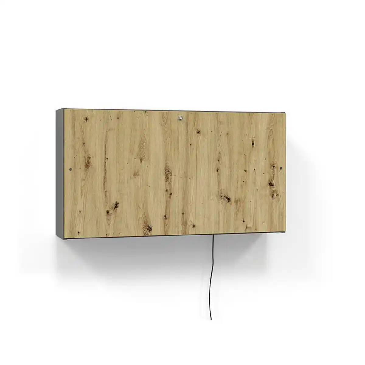 Bild 1 von Venda Mini-Office, Eiche, Graphit, Holzwerkstoff, 120x65x26 cm, FSC Mix, in verschiedenen Holz-Dekoren erhältlich, Beleuchtung, Beimöbel erhältlich, Arbeitszimmer, Büromöbelsets & -serien, Büro