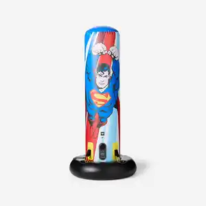 DOMYOS Boxsack stehend Kinder aufblasbar - Superman