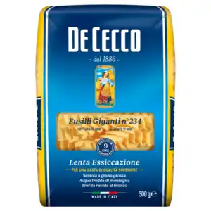De Cecco Fusilli Giganti Nr.234 500g