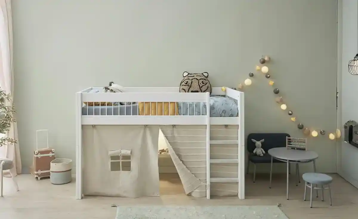 Bild 3 von Lifetime Halbhohes Bett mit gerader Leiter Breeze