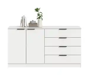 Kommode Kopenhagen Weiß, Weiß