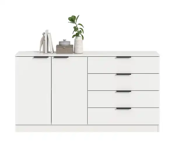 Bild 1 von Kommode Kopenhagen Weiß, Weiß