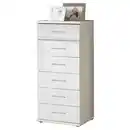 Bild 1 von Xora Kommode, Weiß, Kunststoff, 6 Schubladen, 46x103x40 cm, BQ - Bündnis für Qualität, Made in Germany, DIN EN ISO 9001, Typenauswahl, Beimöbel erhältlich, Wohnzimmer, Kommoden & Sideboards, Ko