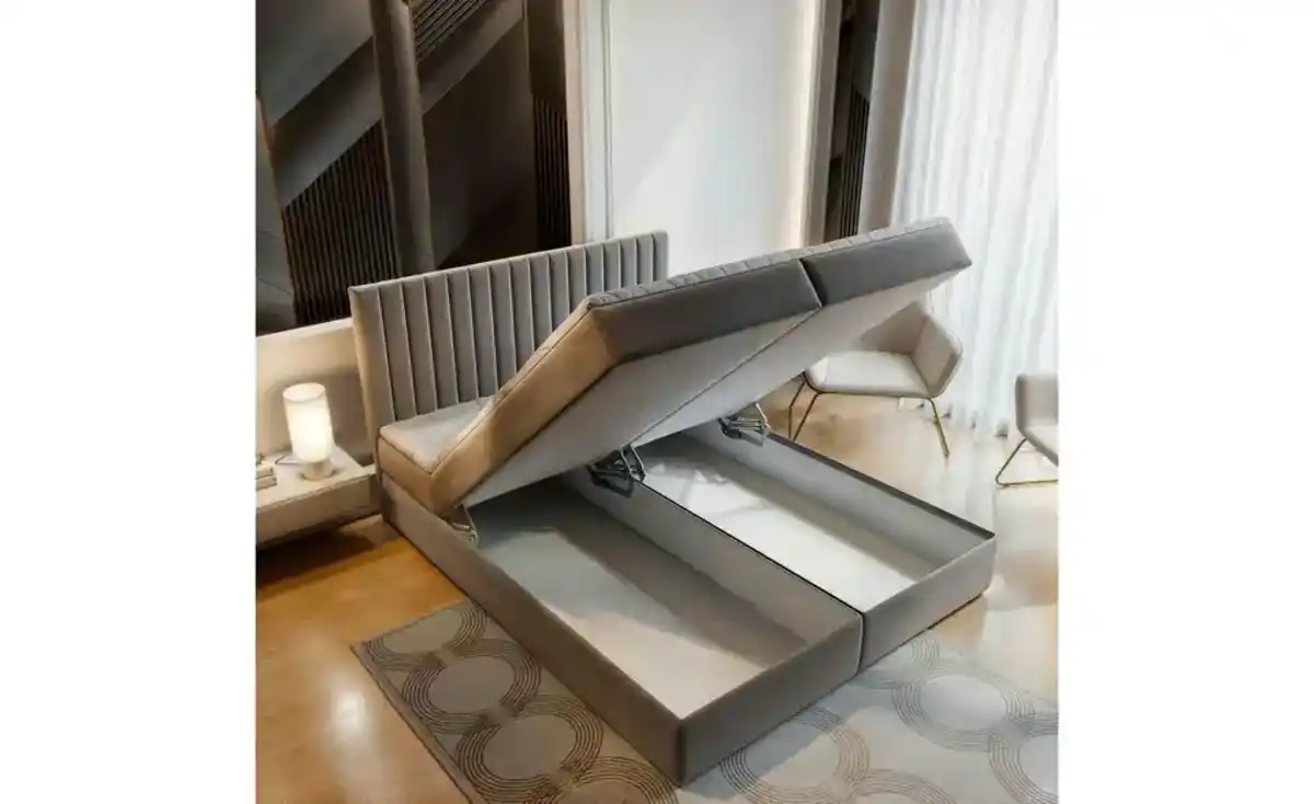 Bild 2 von MASSENO Boxbett mit Bettkasten Murlo