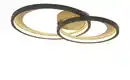 Bild 2 von Trio LED-Deckenleuchte schwarz/goldfarben