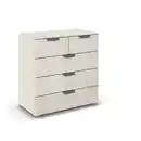 Bild 1 von Carryhome Kommode, Champagner, Metall, 5 Schubladen, 80x81x42 cm, Blauer Engel, Goldenes M, Made in Germany, in verschiedenen Holzdekoren erhältlich, Wohnzimmer, Kommoden & Sideboards, Kommoden