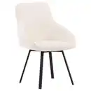 Bild 1 von Livetastic Stuhl-Set, Schwarz, Beige, Metall, Textil, zylindrisch, 55x88x60 cm, abwischbar, Esszimmer, Stühle, Esszimmerstühle, Esszimmerstühle-Set