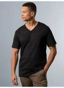Trigema T-Shirt TRIGEMA V-Shirt aus 100% Bio-Baumwolle (kbA)