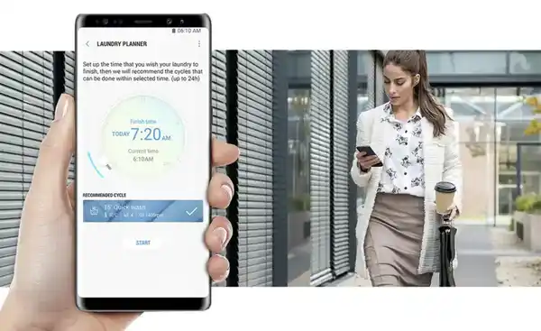 Bild 3 von Samsung Waschvollautomat WW81T554AAW