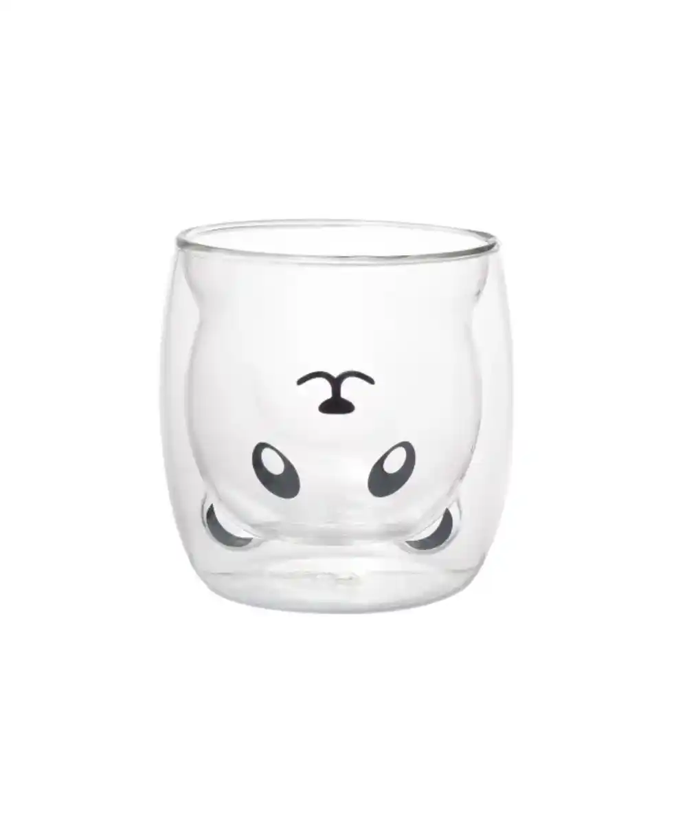 Bild 1 von Glas mit Tiergesicht, transparent