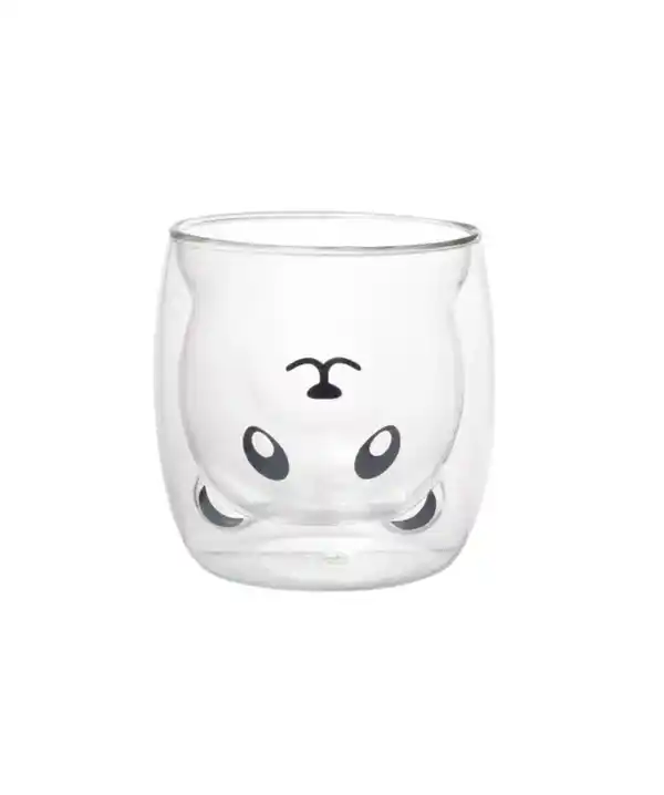 Bild 1 von Glas mit Tiergesicht, transparent