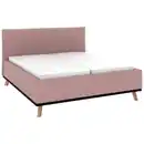 Bild 1 von Musterring Polsterbett, Altrosa, Textil, Birke, Buche,Esche, massiv, H3, Höhe ca. 20 cm, 180x200 cm, Reach, atmungsaktiv,Bettkasten, Lattenrost, Matratze, in verschiedenen Größen erhältlich,Mitte