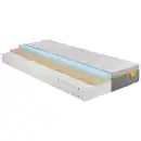 Bild 1 von Irisette Kaltschaummatratze, Textil, H1, 200x200 cm, DIN EN ISO 14001, DIN EN ISO 9001, Bezug abnehmbar/waschbar, klimatisierte Belüftungskanäle, Tragegriffe, atmungsaktiv, schadstoffgeprüft, Part
