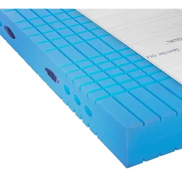 Bild 1 von Novel Kaltschaummatratze Emotion S60, Weiß, Textil, H4, rechteckig, 100x200 cm, Made in Germany, Härtegradauswahl, Über- und Sondergrößen erhältlich, Bezug abnehmbar/waschbar, Ober- Unterseite