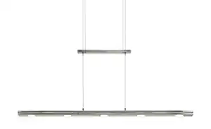 Trio LED-Pendelleuchte, nickel matt mit Dimmer