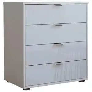 Dieter Knoll Kommode, Weiß, Metall, 4 Schubladen, 40x70x43 cm, ISO 9001, Made in Germany, Typenauswahl, stehend, Wohnzimmer, Kommoden & Sideboards, Kommoden