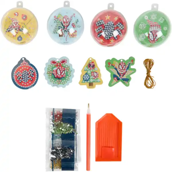 Bild 2 von Disney Diamond Painting Weihnachtskugeln