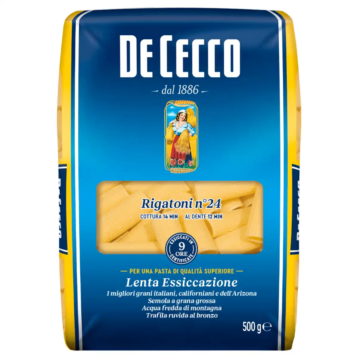 Bild 1 von De Cecco Rigatoni Nr.24 500g