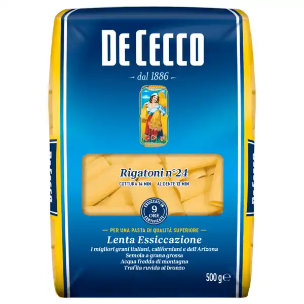 Bild 1 von De Cecco Rigatoni Nr.24 500g