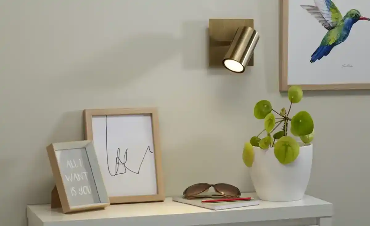 Bild 1 von Trio Strahler, 1-flammig, altmessing