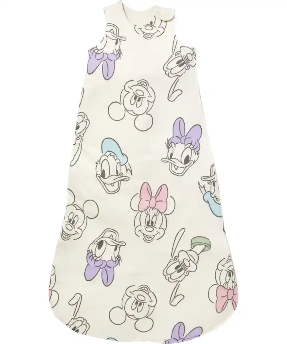 Bild 1 von Mickey and Minnie Schlafsack, offwhite bedruckt