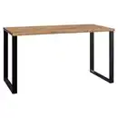 Bild 1 von Mid.you Jugendschreibtisch Wimex Liverpool, Eiche, Metall, Holzwerkstoff, Kufe, 70x74x140 cm, BQ - Bündnis für Qualität, Made in Germany, DIN EN ISO 9001, Arbeitszimmer, Schreibtische, Jugend- & K