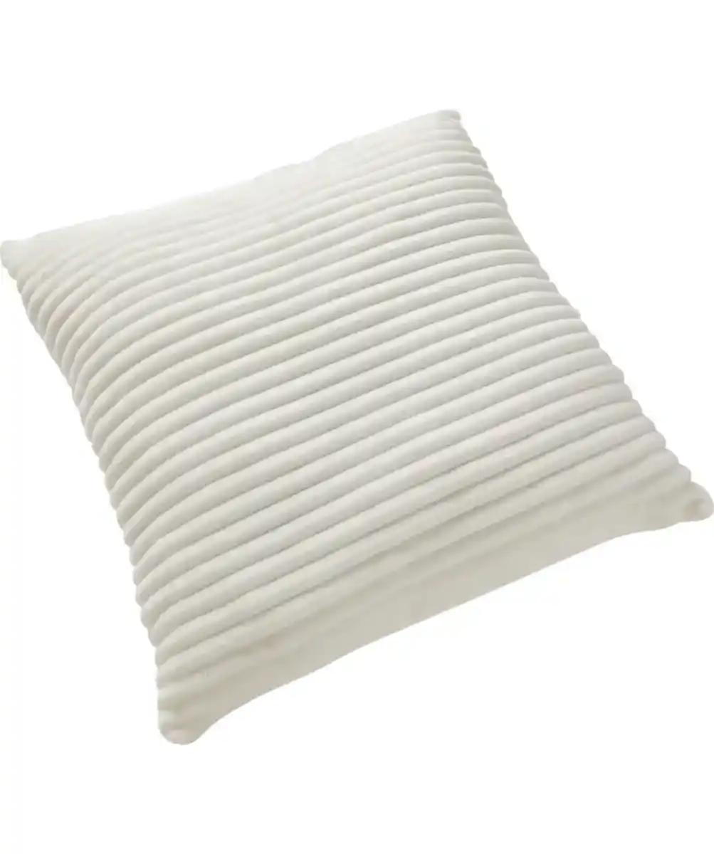 Bild 1 von Kissen mit Rippstruktur, offwhite