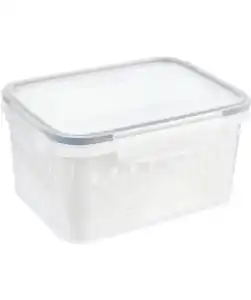 Vorratsdose mit Sieb, transparent