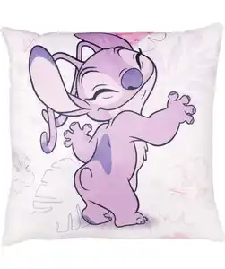 Kissen aus Samt, dunkelblau bedruckt