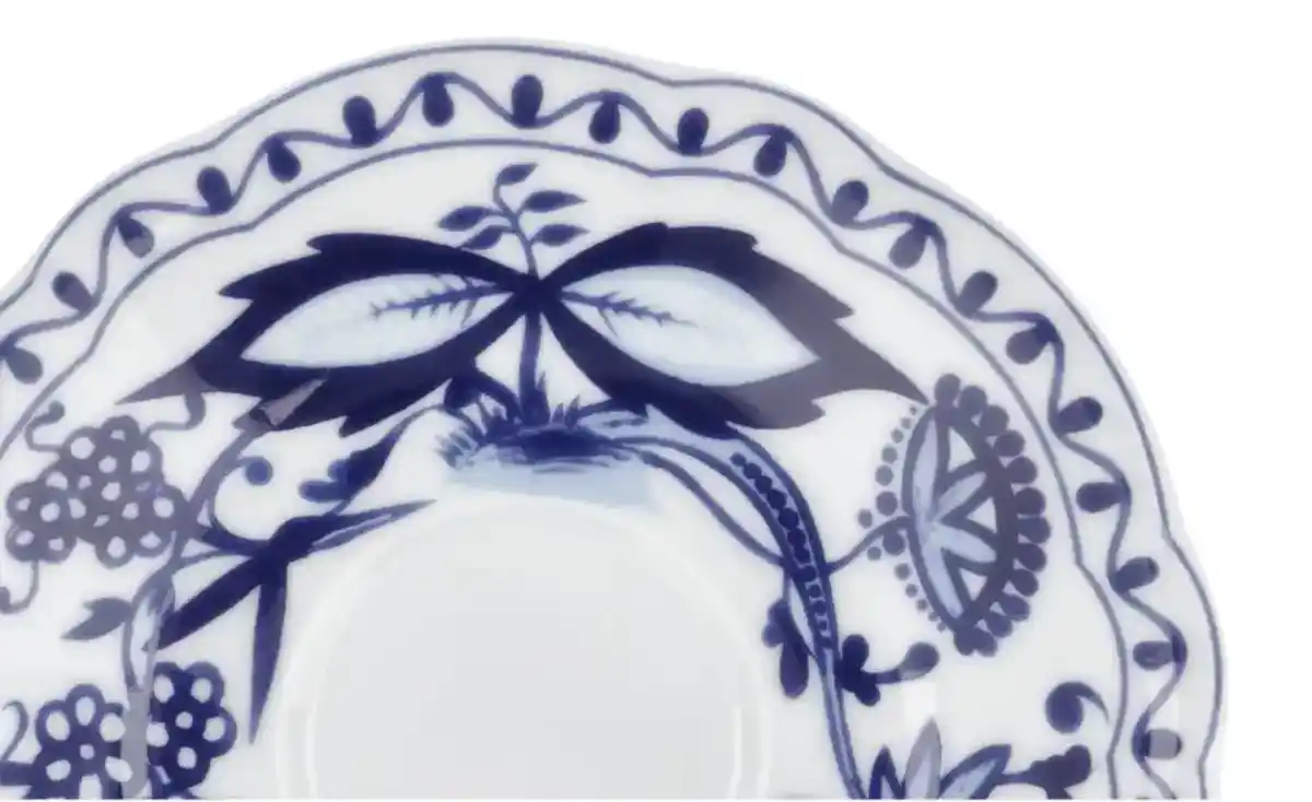 Bild 2 von Kahla Kaffeeuntertasse "Rosella" Zwiebelmuster