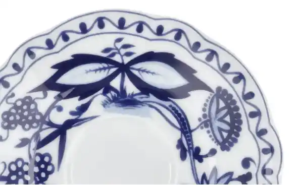 Bild 2 von Kahla Kaffeeuntertasse "Rosella" Zwiebelmuster