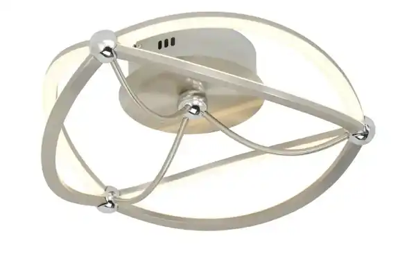 Bild 2 von Trio LED-Deckenleuchte, Nickel-matt, geschwungen Charivari