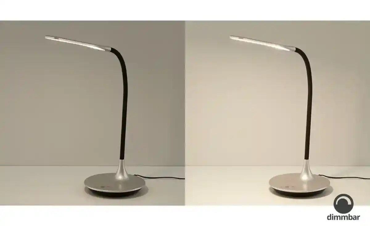 Bild 4 von Paul Neuhaus LED-Schreibtischleuchte, silberfarben